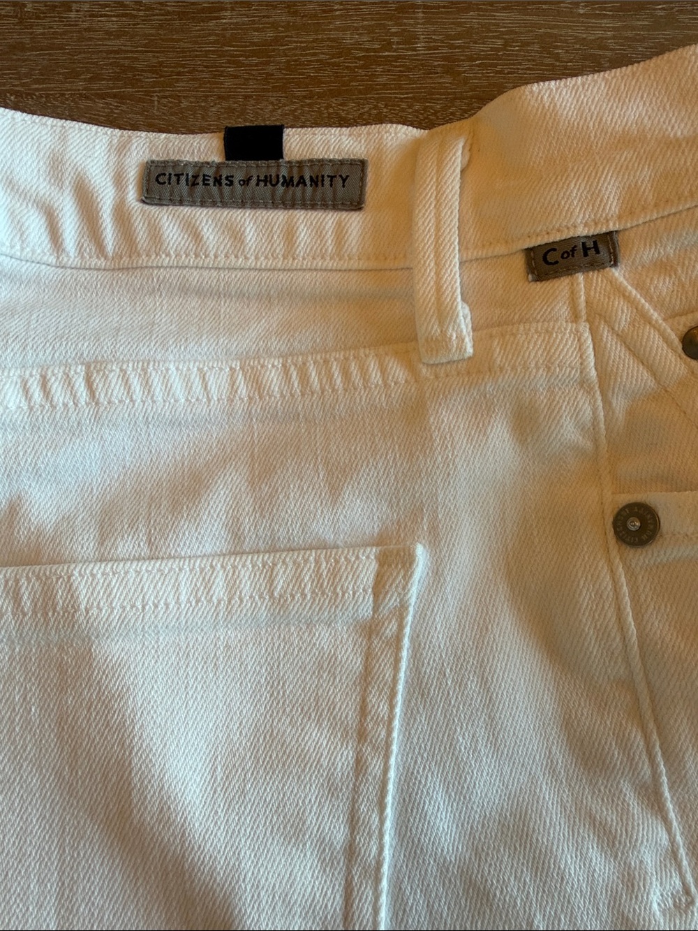 Citizens Of Humanity White High-Rise Jeans size 29